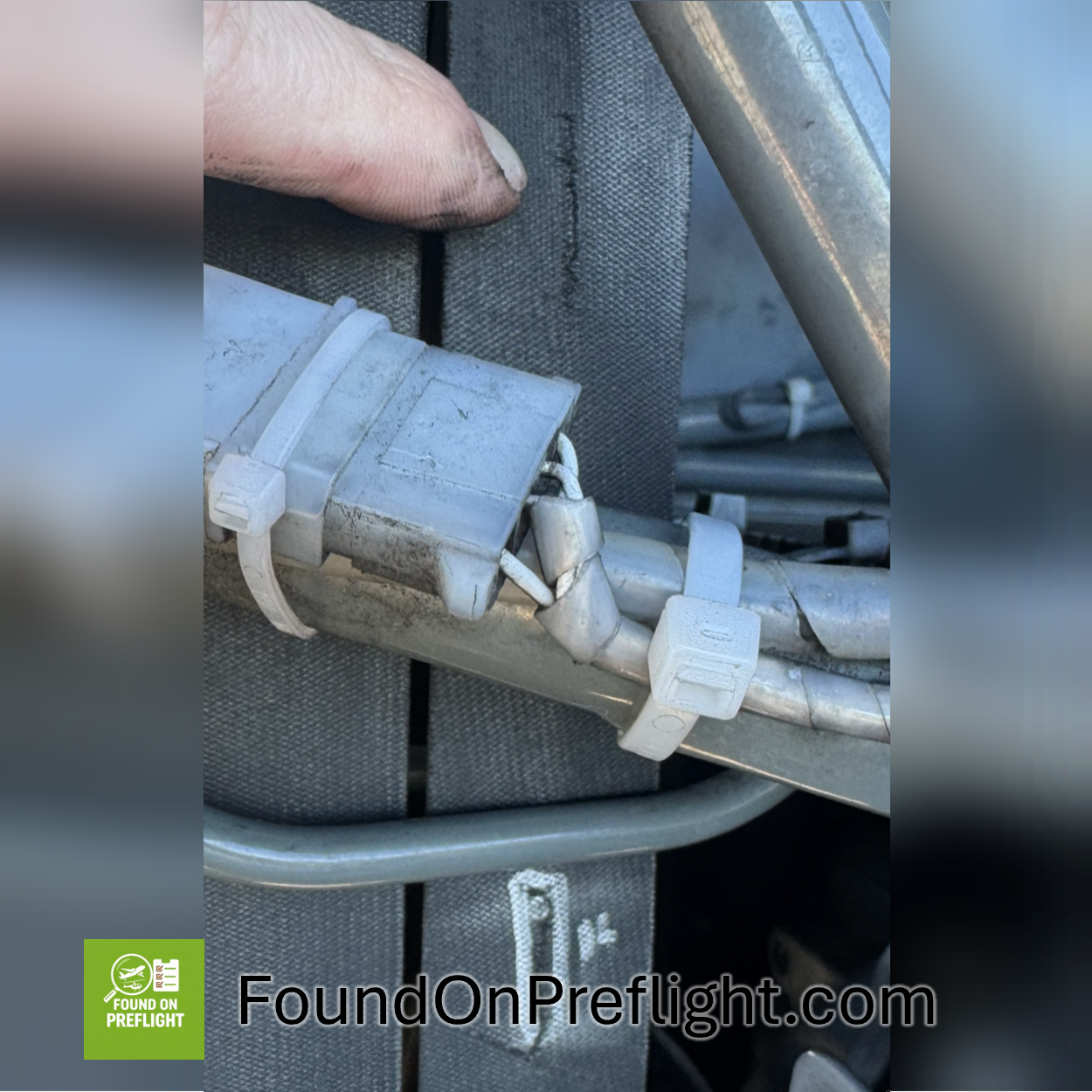 R22 two cracks in v-belt