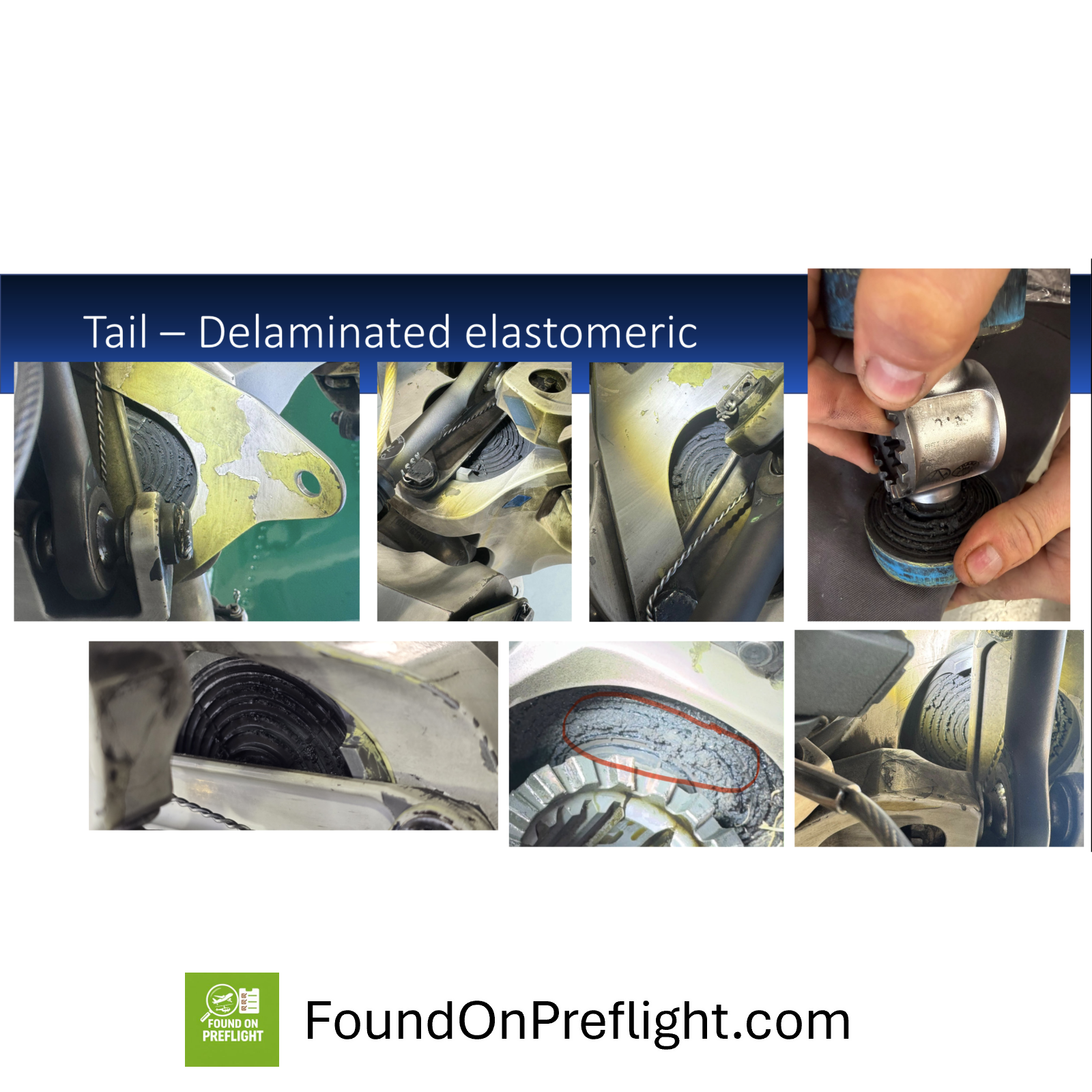 Bell 429 – Tail Rotor Elastomeric Bearing Issues