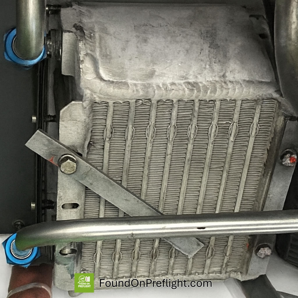Robinson R44 – Oil Cooler Coming Loose