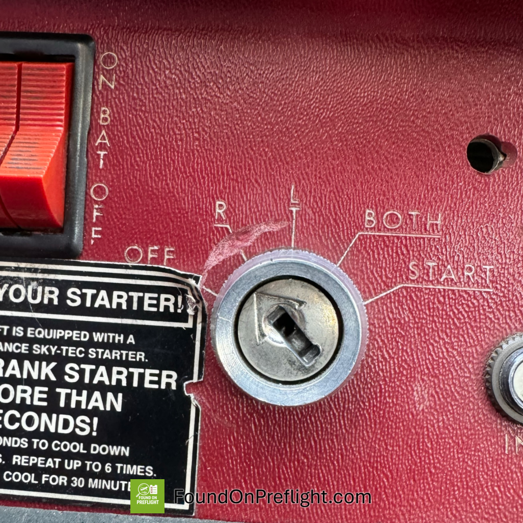 Cessna 172 – Hot Magneto