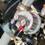 Robinson R44 – Oil Pressure Sensor Wire Loose