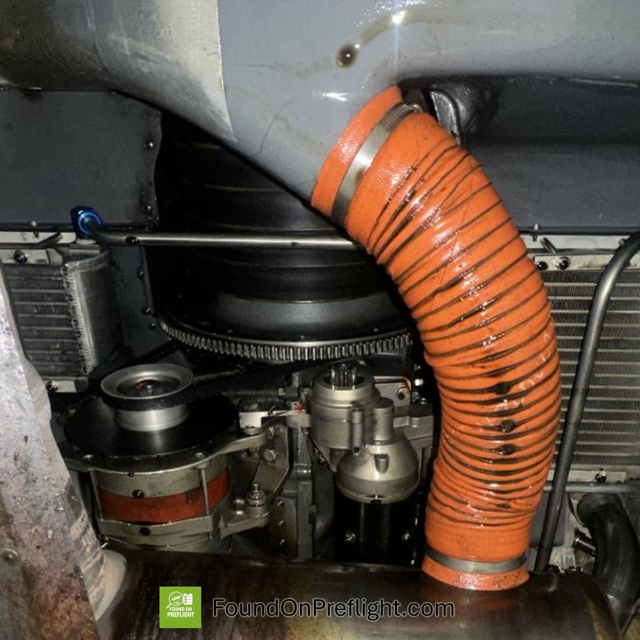 Robinson R44 – Oil Leak