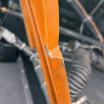 R22 fuselage bent metal
