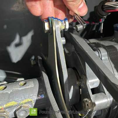 R22 - Rotor RPM sender magnet loose