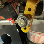 Robinson R22 – Throttle Control Broken Torque Stripe