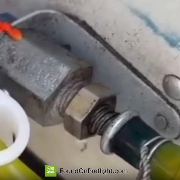 Fuel sample valve leaking