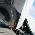 Robinson R22 – Tail Cone Dent