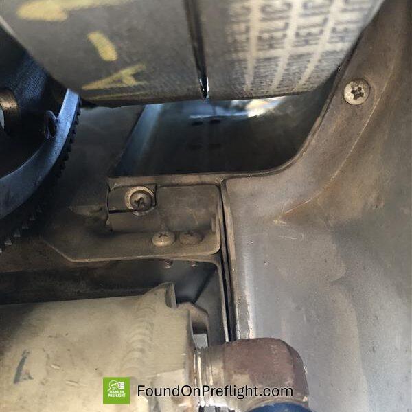 R22 cracked sheet metal