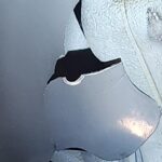 R22 Engine cooling sheet metal cracked and loose