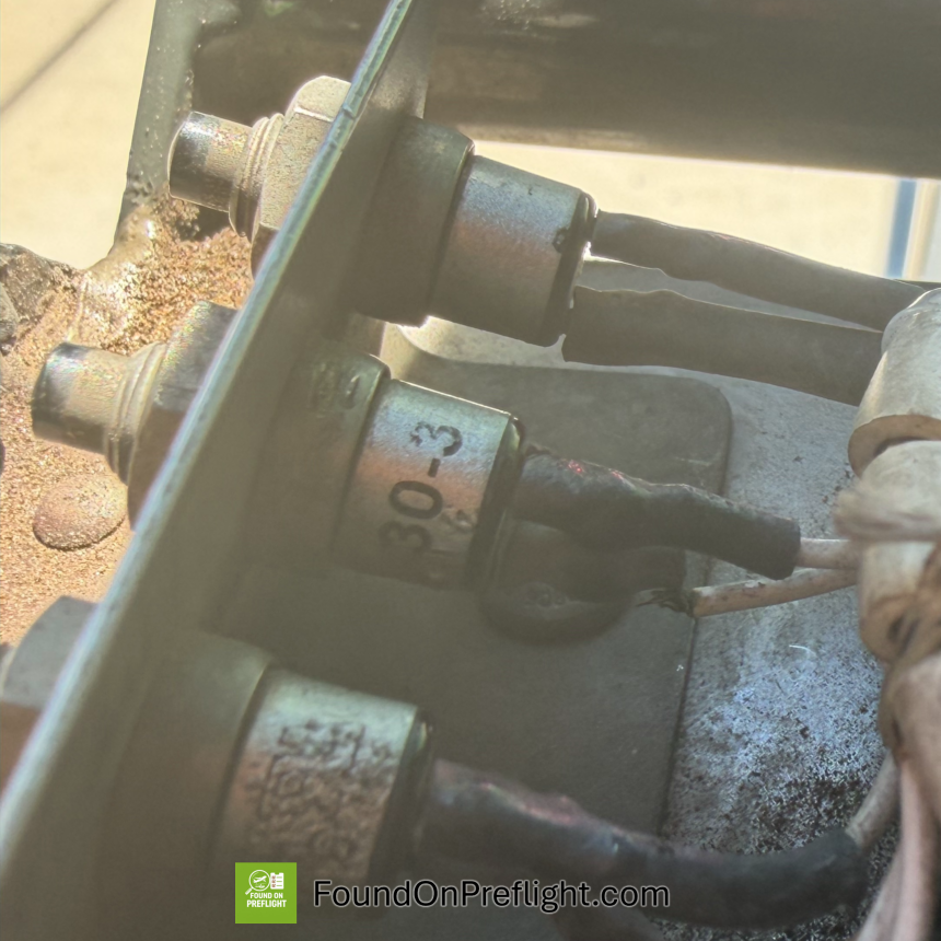 Robinson R22 – Broken MR Chip Test Wire