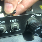 Robinson R22 – Fuel Filter Test Button Loose Wire