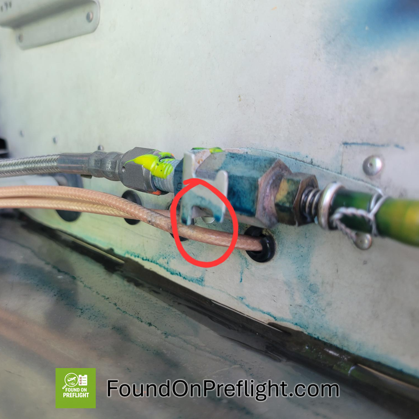 Robinson R22 Leaky Fuel Sample Valve