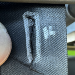 R22 crack in v-belt
