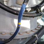 AS350 hydraulic system leak
