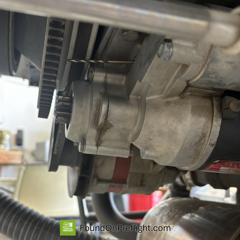 R22 drill bit found after maintenance