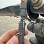 Robinson R22 – Snapped Safety Wire on MR Pitch Link