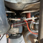 Robinson R22 – Wire Securing Cooling Sheet Metal Broken