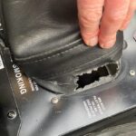 Robinson R44 – Cyclic Control Boot Ripped