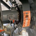 Robinson R22 – Excess Grease Upper Bearing