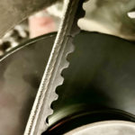 R22 alternator belt cracked