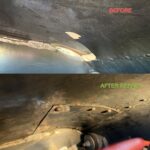 Robinson R22 – Cooling Sheet Metal Hole