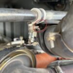 Robinson R22 – Oil Line Backet Snapped