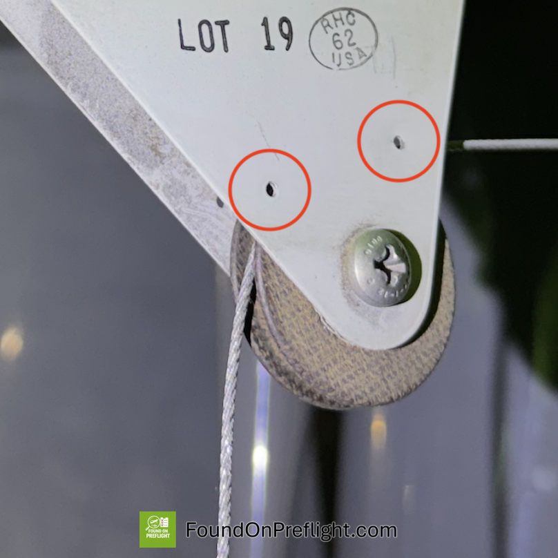 Robinson R22 - Rotor Brake Missing Pins