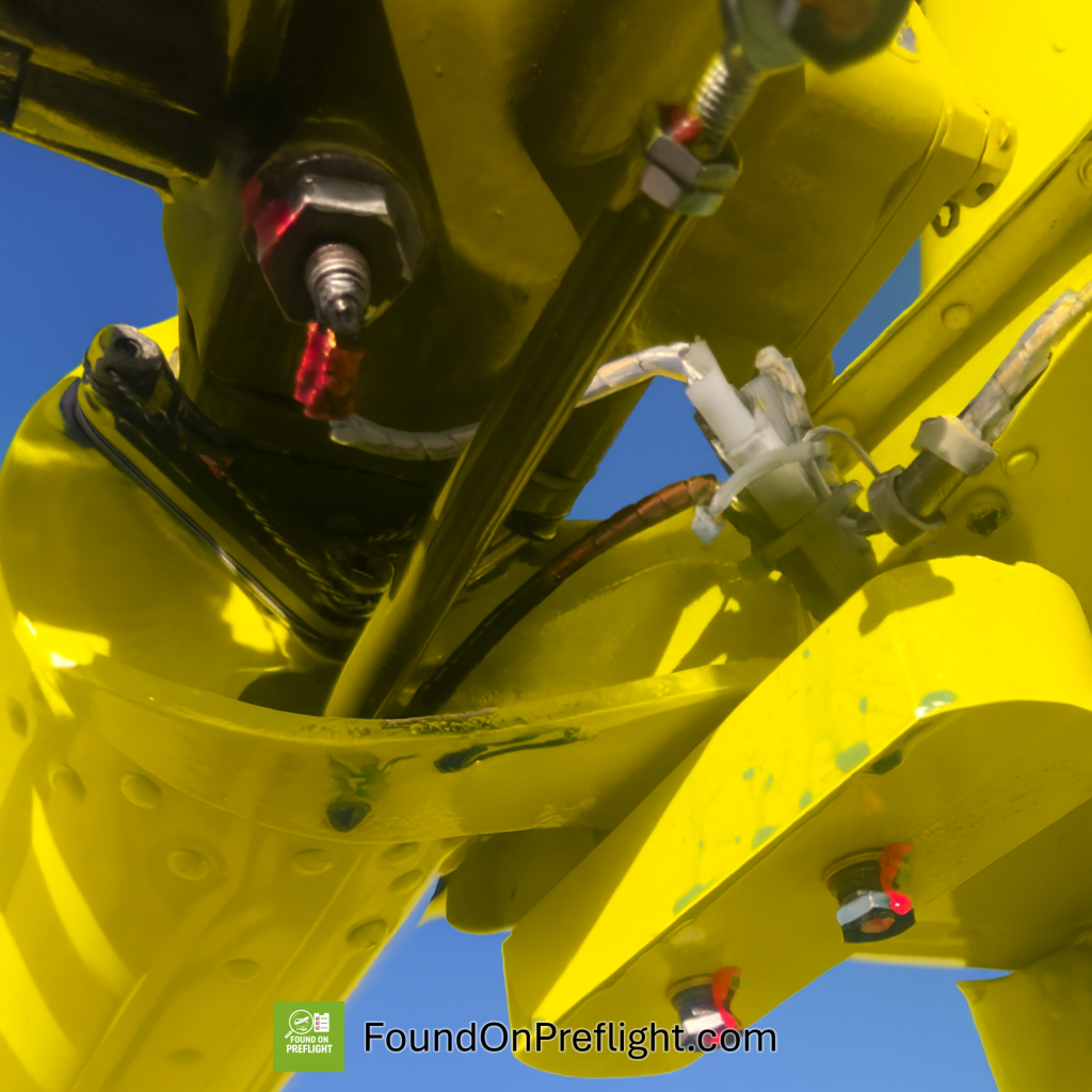 R22 tail rotor gearbox leaking oil