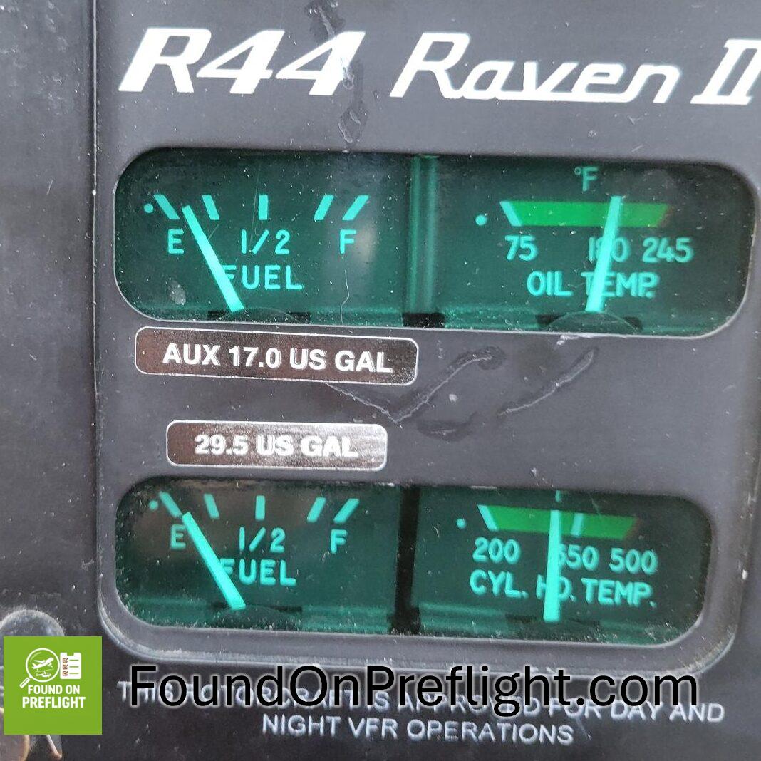 Aux tank showing too much for the level of the main tank
