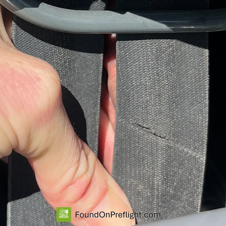 R22 drive belt cracked
