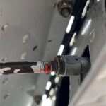 Cessna 172 – Aileron Control Torque Stripe Broken