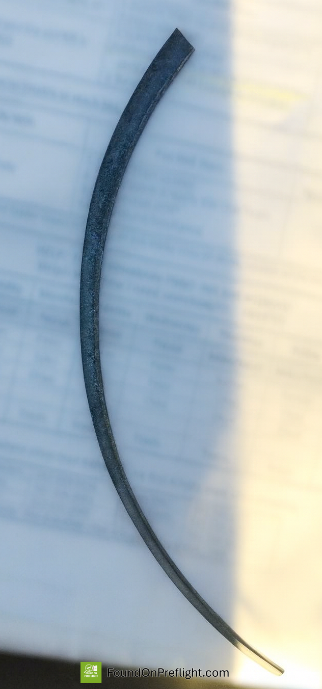 R22 piece from cool scroll inlet lip